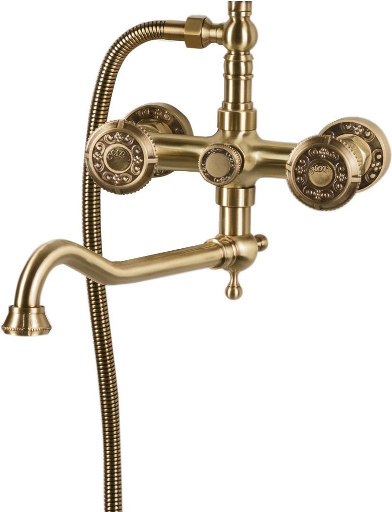 Душевая стойка Bronze de Luxe Royal  10121DF/1 - 2