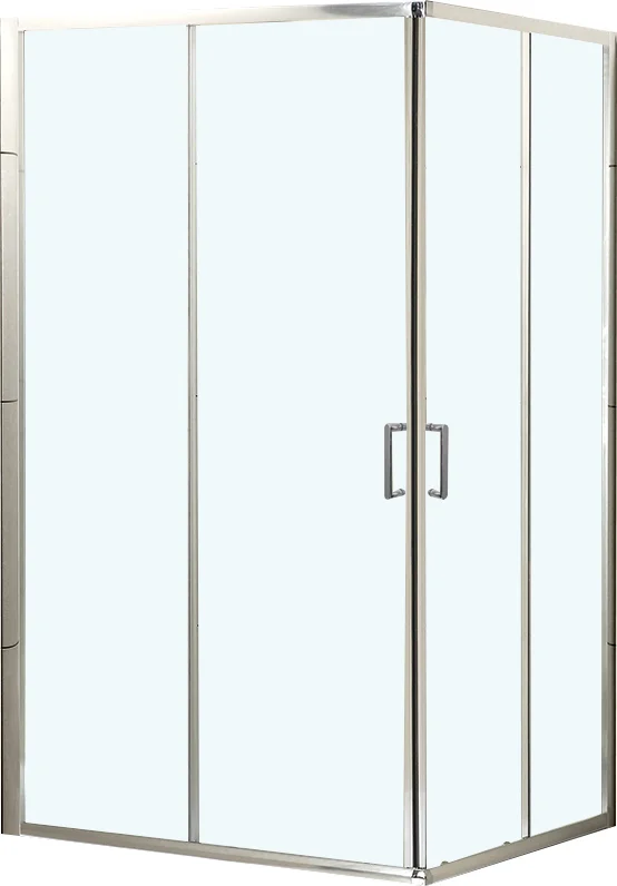 Душевой уголок BelBagno Uno 120х90 стекло прозрачное  UNO-195-AH-2-100/90-C-Cr - 1