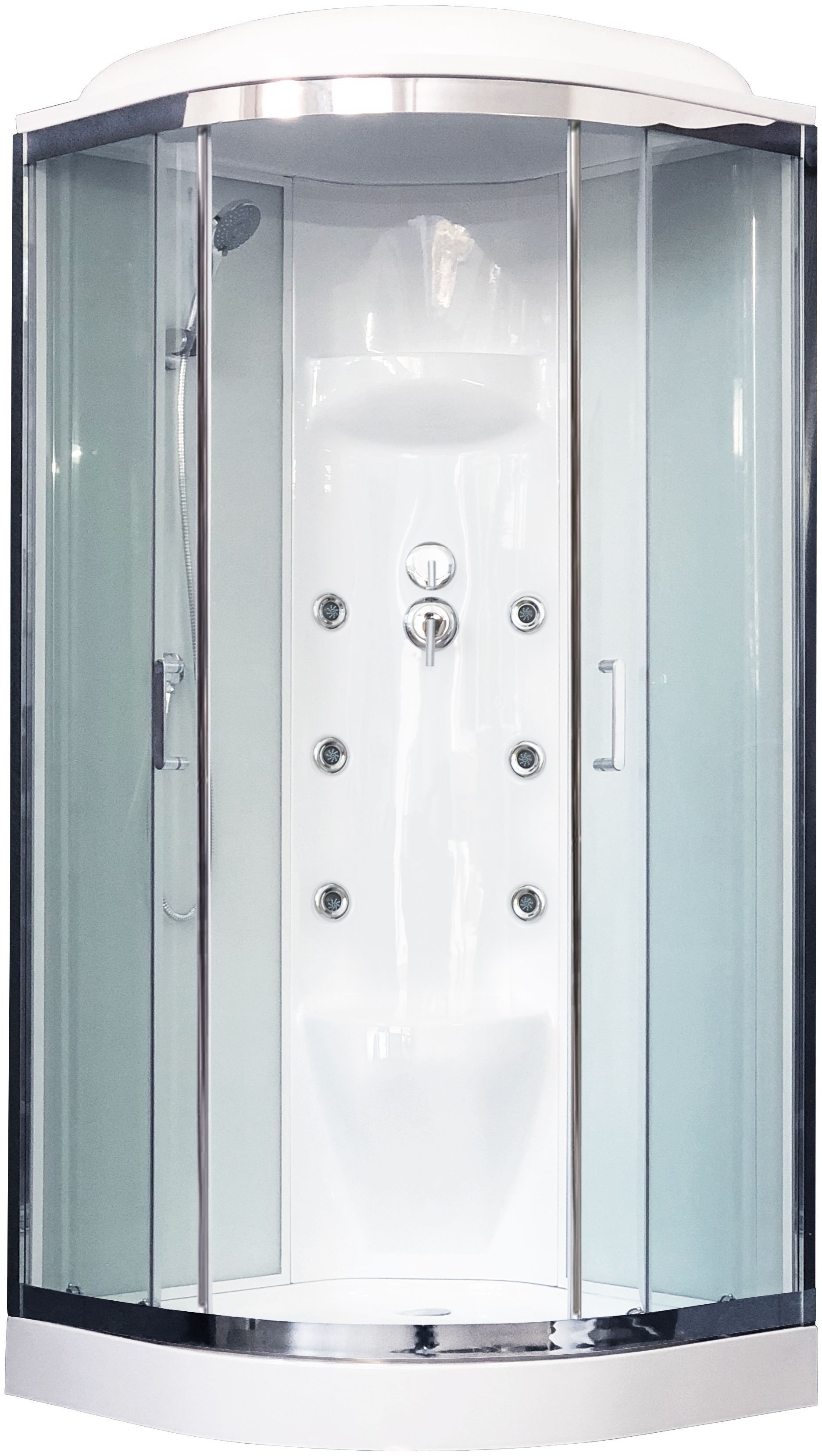 Душевая кабина Royal Bath RB 90HK7-WT-CH - 0