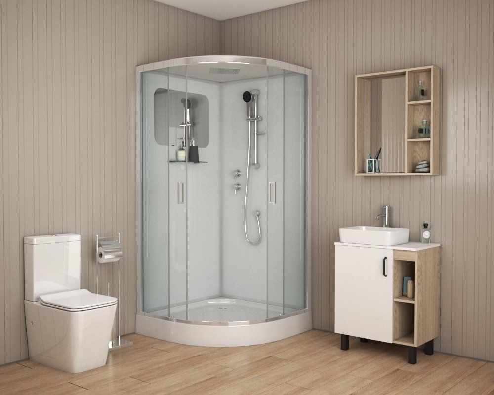 Душевая кабина Niagara Premium NG-6002-01 100х100х210 60020114 - 1