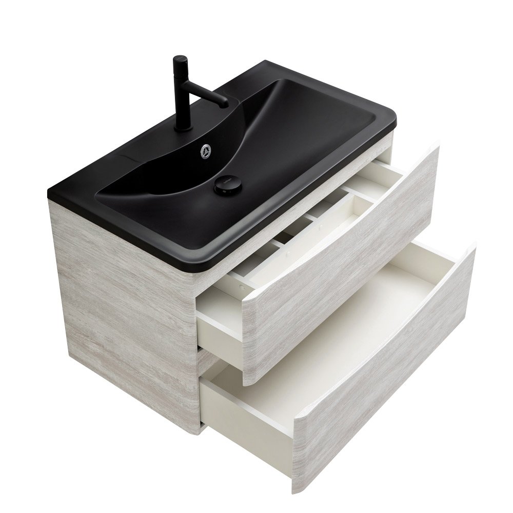 Тумба с раковиной BelBagno Acqua 80 светлое дерево - 3