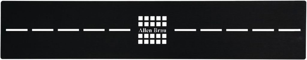 Накладка для сифона Allen Brau Infinity для поддона 160х80 черный матовый 8.210N7-BBA - 0