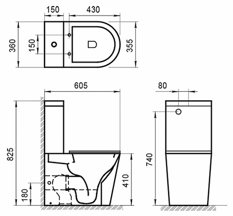 Бачок для унитаза BelBagno Flay-r белый  BB2149T - 2