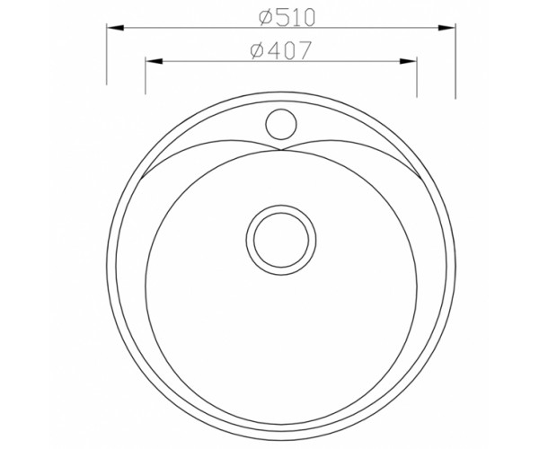 Мойка для кухни ZR-510/205 - 1