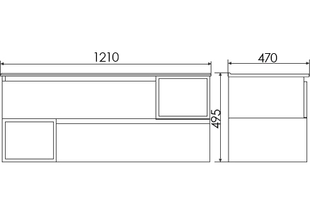 Мебель для ванной Comforty Турин 120 дуб бежевый - 4