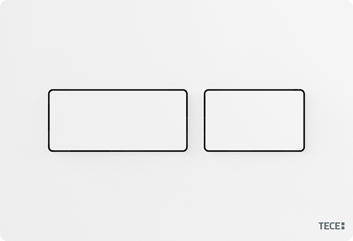 Кнопка смыва TECE TECEsolid 9240433 белая матовая - 0