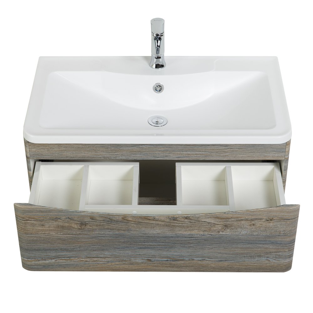 Тумба под раковину BelBagno Acqua 90 светлое дерево ACQUA-900-2C-SO-PS - 4