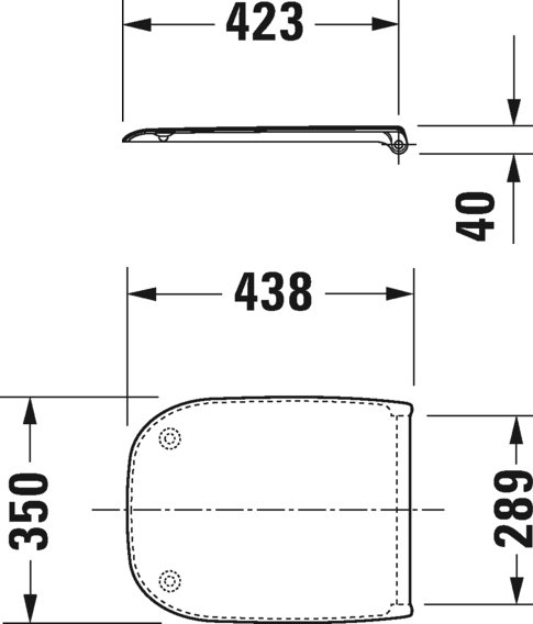 Унитаз подвесной Duravit D-code 45700900A1 безободковый - 5