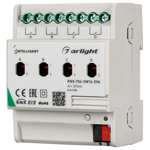 Релейный модуль Arlight KNX-704-SW16-DIN 025661 - 0