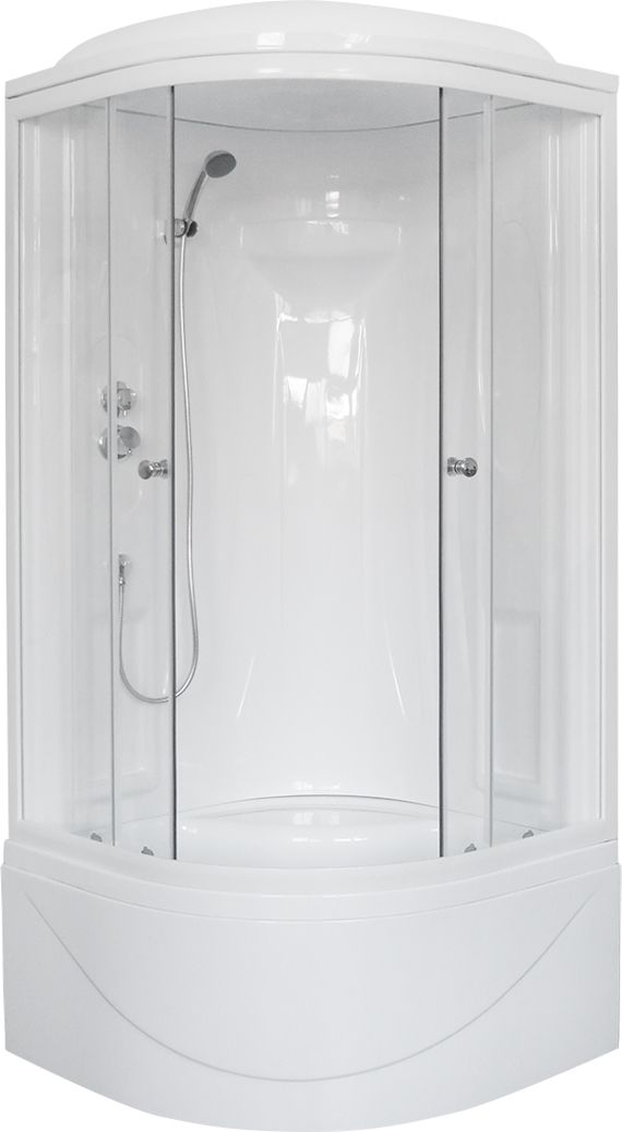 Душевая кабина Royal bath  90x90 см (RB 90BK1-T) RB90BK1-T - 0