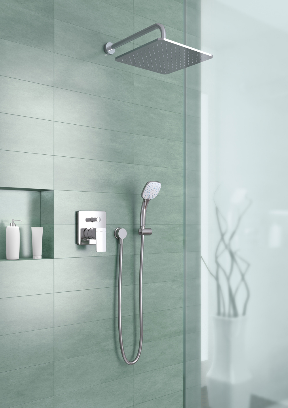 Кронштейн для верхнего душа Ideal Standard IdealRain  B9445AA - 1