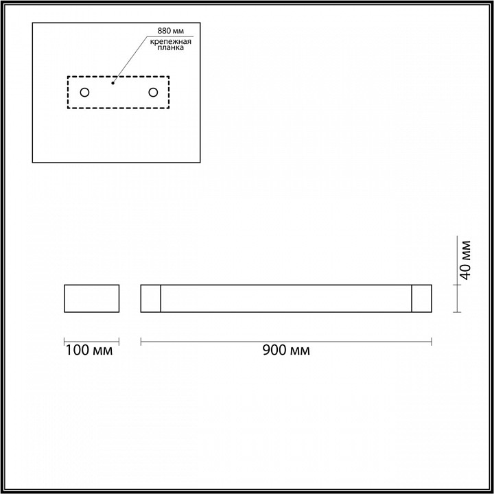 Настенный светодиодный светильник Odeon Light Hightech Arno 3888/24WB - 3