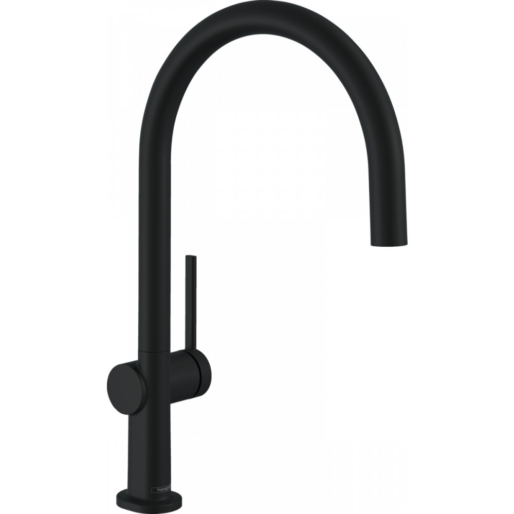 Кухонный смеситель Hansgrohe Talis M54 однорычажный, 220, Eco, 1jet, матовый черный 72843670 - 0