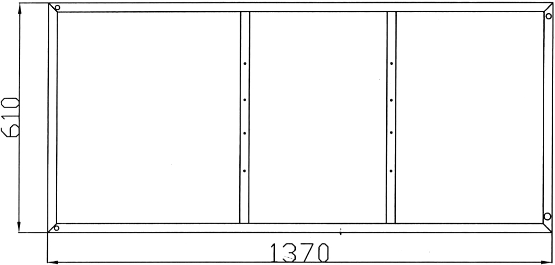 Каркас для ванны Cersanit Lorena 150 K-RW-LORENA*150n - 1