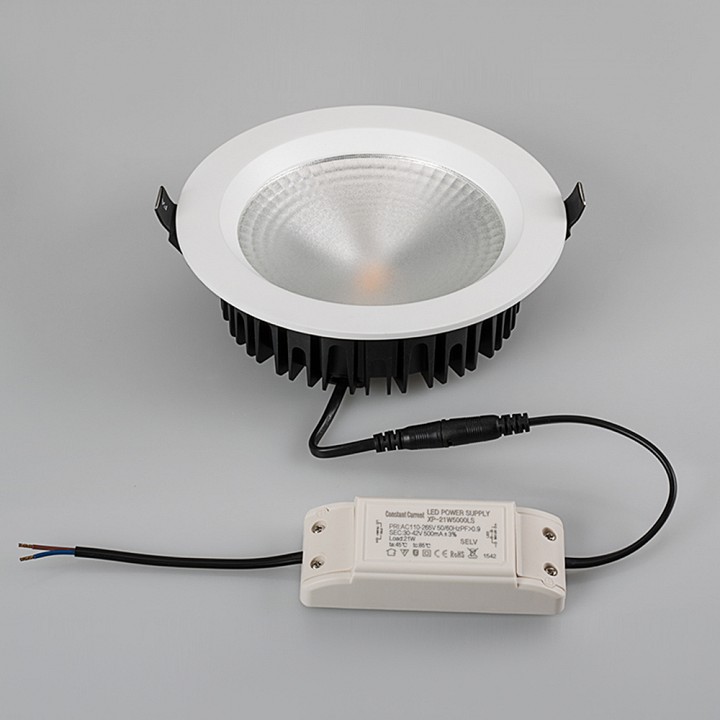 Встраиваемый светодиодный светильник Arlight LTD-187WH-Frost-21W Day White 110deg 021496 - 3