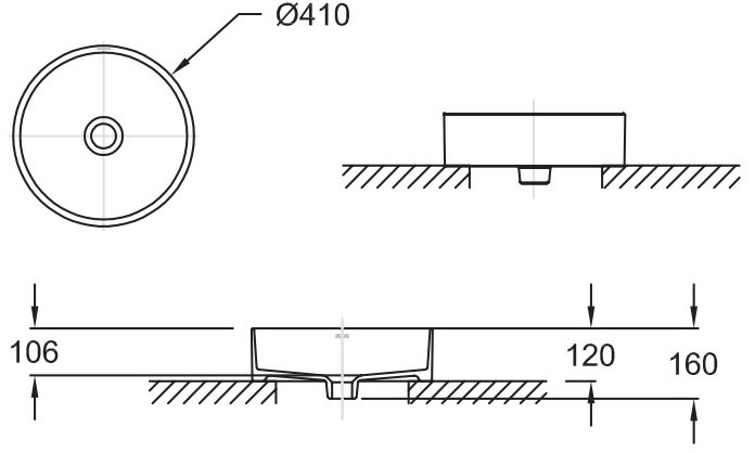 Рукомойник Jacob Delafon Delta Pure E90012-0 белый - 4