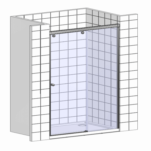 Душевая дверь в нишу Good Door Latte WTW-110-C-WE ЛА00008 - 4