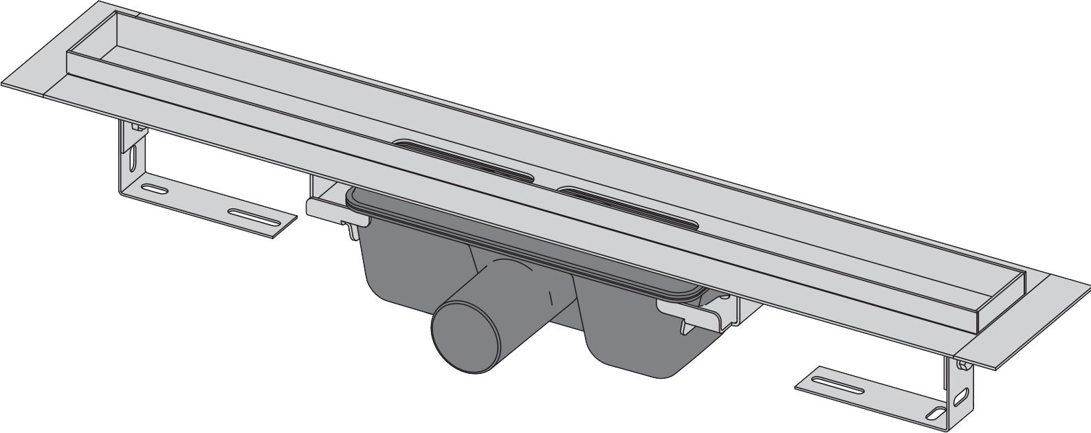 Душевой лоток AlcaPlast APZ6 650 с опорами APZ6S-650 - 3