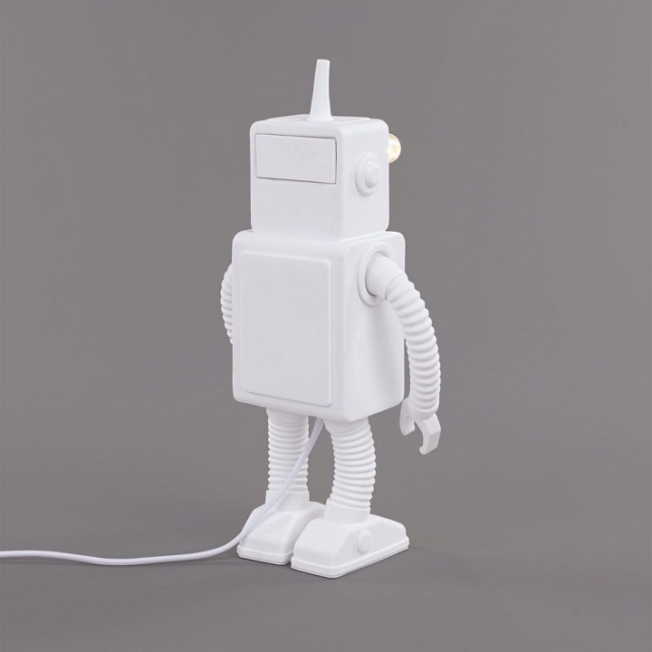 Настольная лампа декоративная Seletti Robot Lamp 14710 - 9