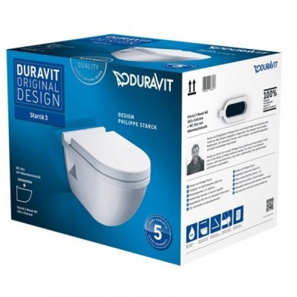 Подвесной унитаз Duravit Starck 3  42000900A1 - 1