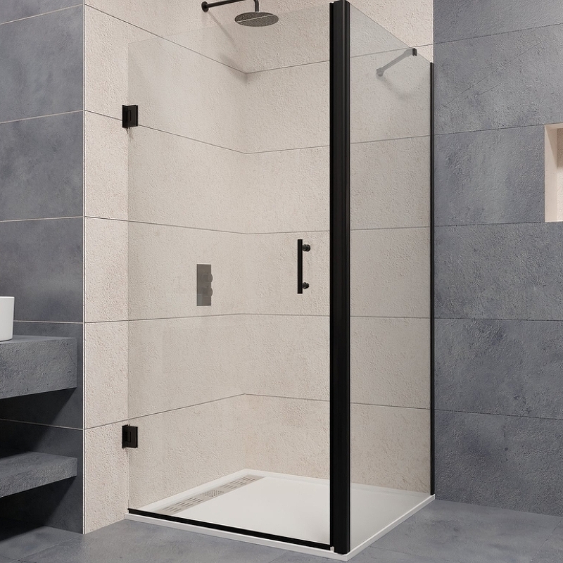Душевой уголок RGW Passage PA-36B 90x100 профиль черный стекло прозрачное 41083690-014 - 0