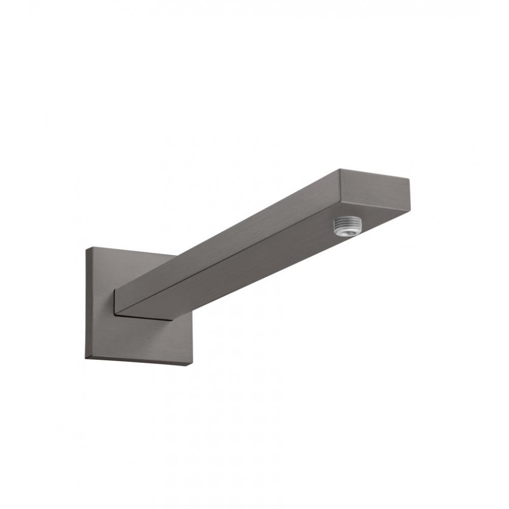 Кронштейн для верхнего душа Hansgrohe Square шлифованный черный хром 27694340 - 0