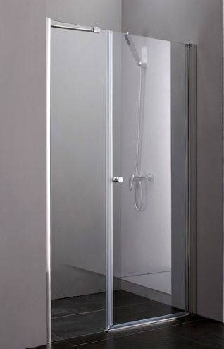 Душевая дверь Cezares Elena 150 хром стекло рифленое ELENA-W-B-11-60+90-P-Cr-R - 2