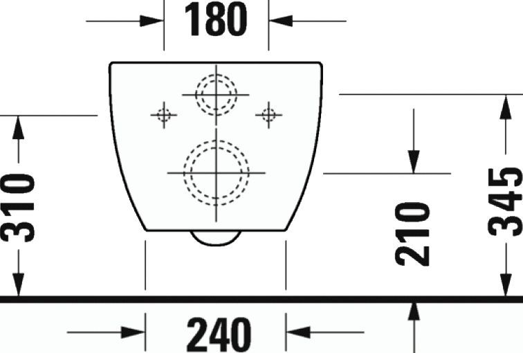 Унитаз подвесной Duravit Architec 45720900A1 - 6