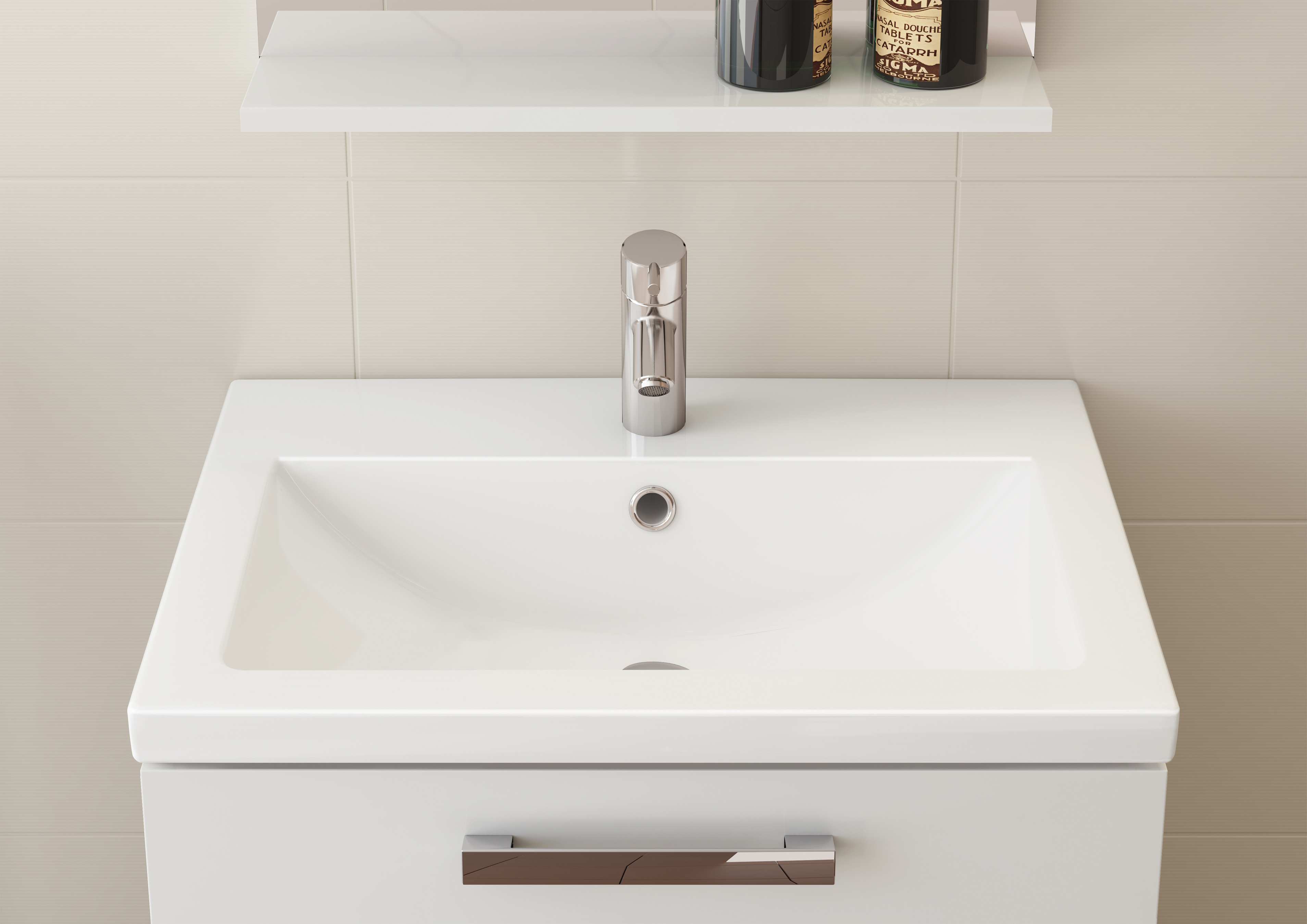 Тумба для комплекта Cersanit Melar 60 B-SU-MEL-CM60 - 3