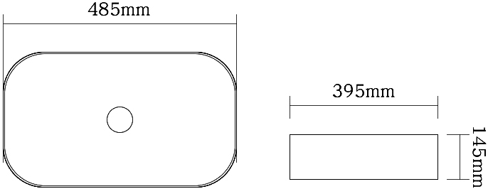 Рукомойник SantiLine SL-1105MB черный матовый - 1