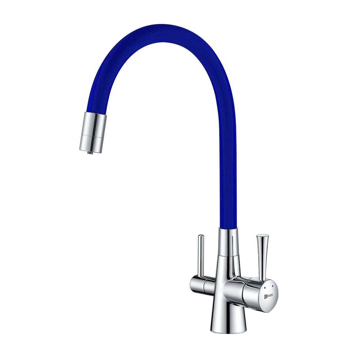 Смеситель Lemark Comfort для кухонной мойки LM3075C-Blue - 0