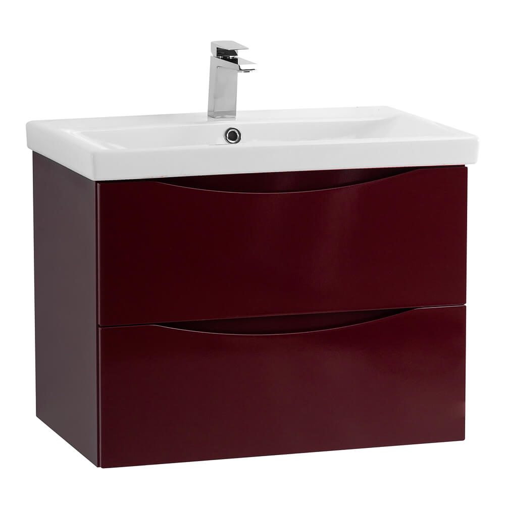 Тумба под раковину BelBagno Marino-Cer 70 бордовый MARINO-CER-700-2C-SO-BRDL-P - 1