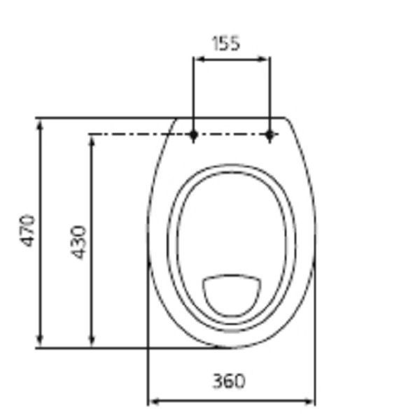 Напольный унитаз Ideal Standard San Remo  W712101 - 1