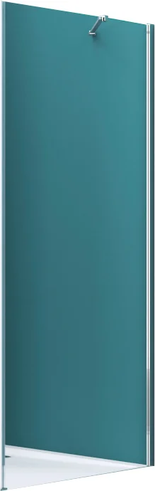 Боковая стенка BelBagno 80х195 профиль хром стекло прозрачное AEK-80-FIX-C-Cr - 0