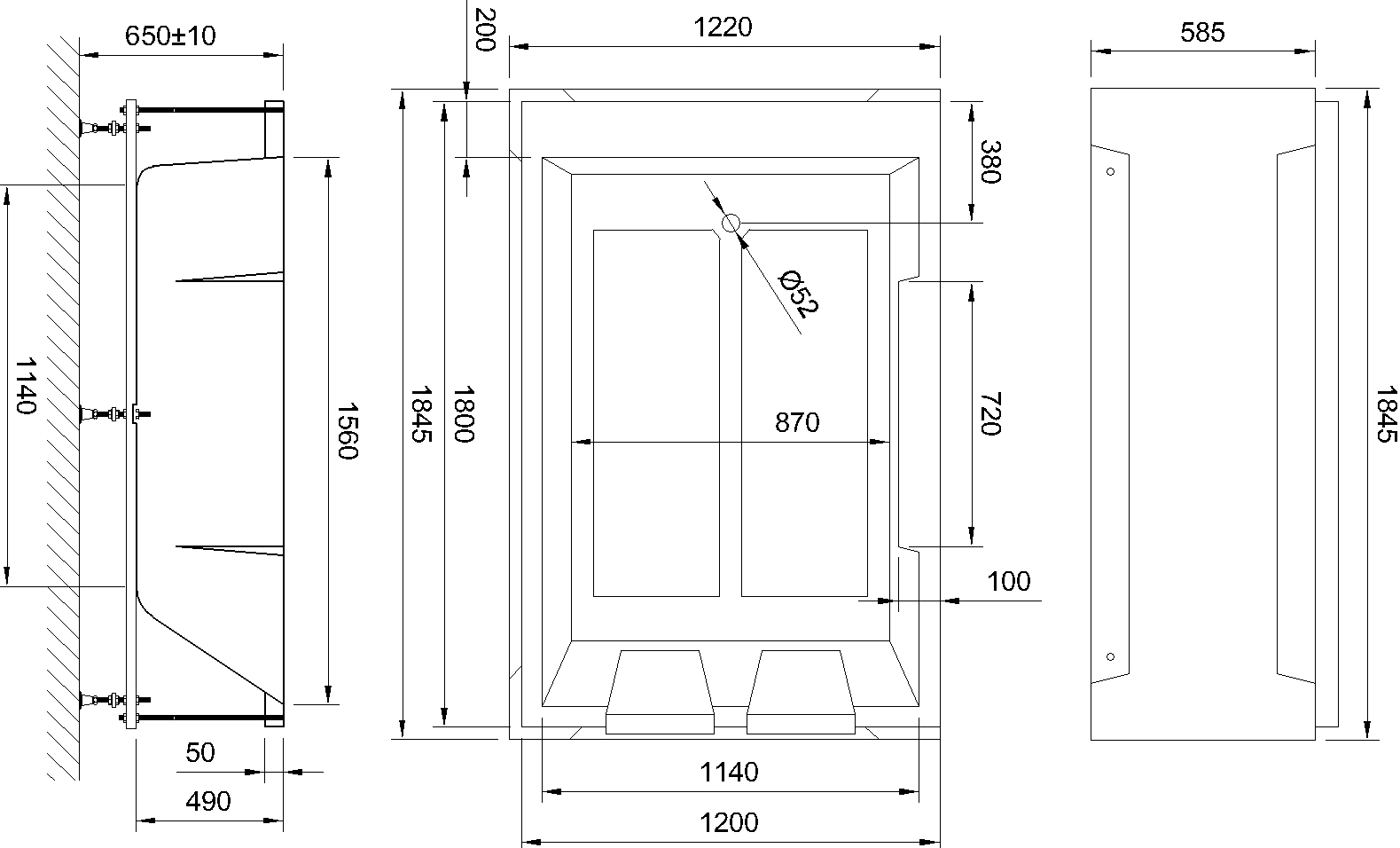 Акриловая ванна Royal Bath Triumph RB 665100 180x120 см с экранами RB665100SB - 6