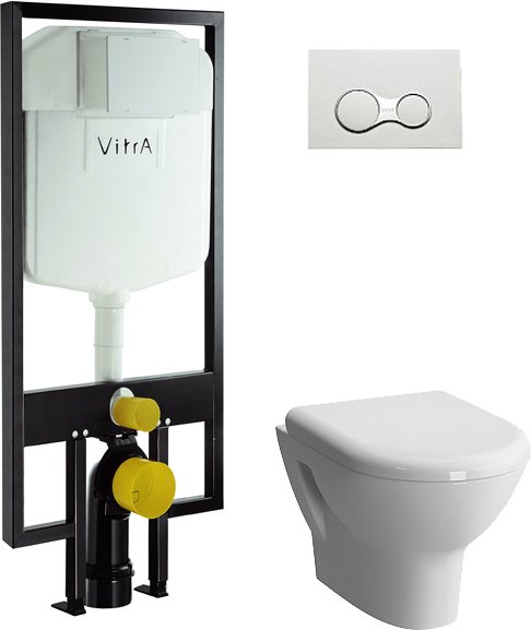 Комплект VitrA Zentrum 4 в 1 с микролифтом 9012B003-7206 - 0