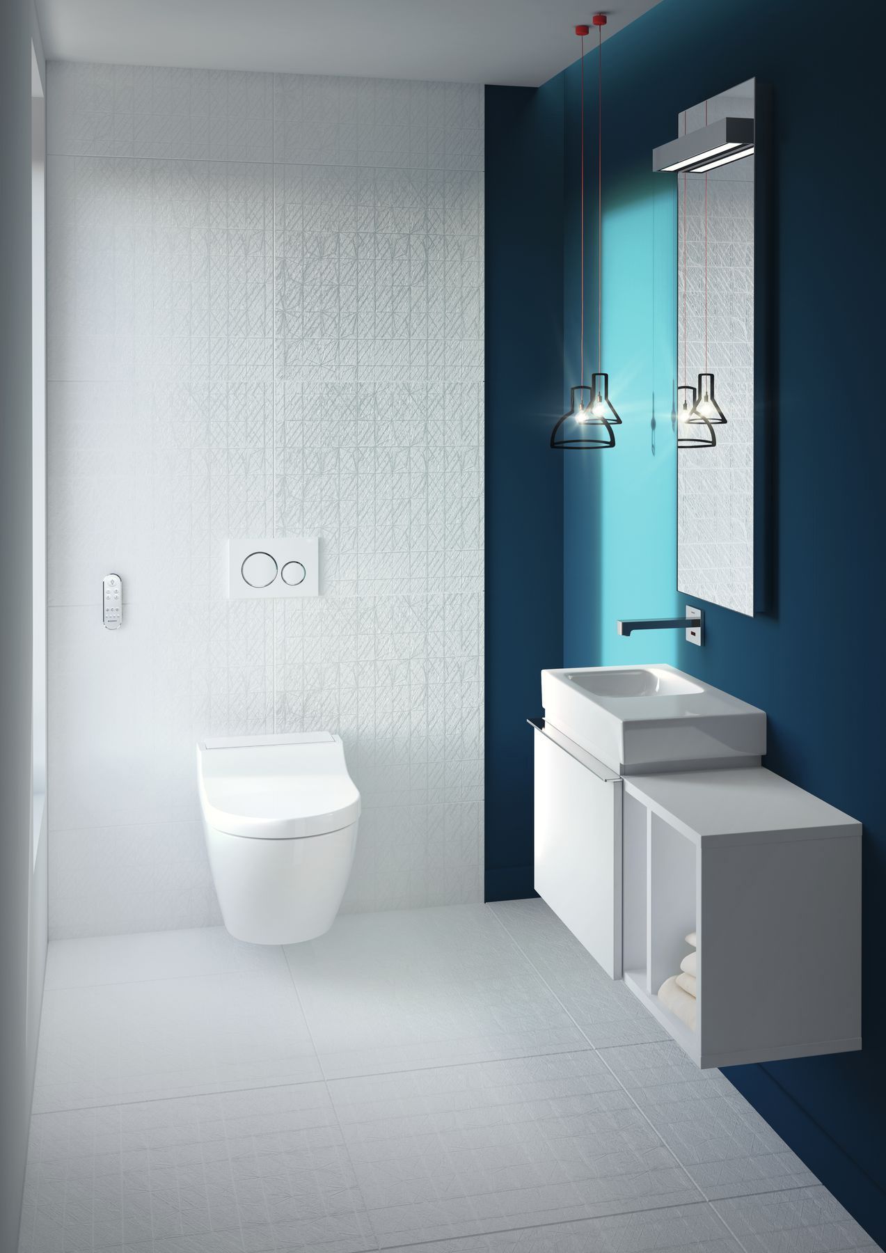 Унитаз подвесной Geberit AquaClean Tuma Classic 146.094.11.1 с сиденьем - 2