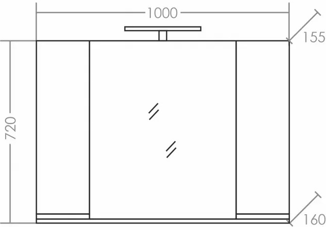 Комплект мебели Санта Марс 100 белый - 8