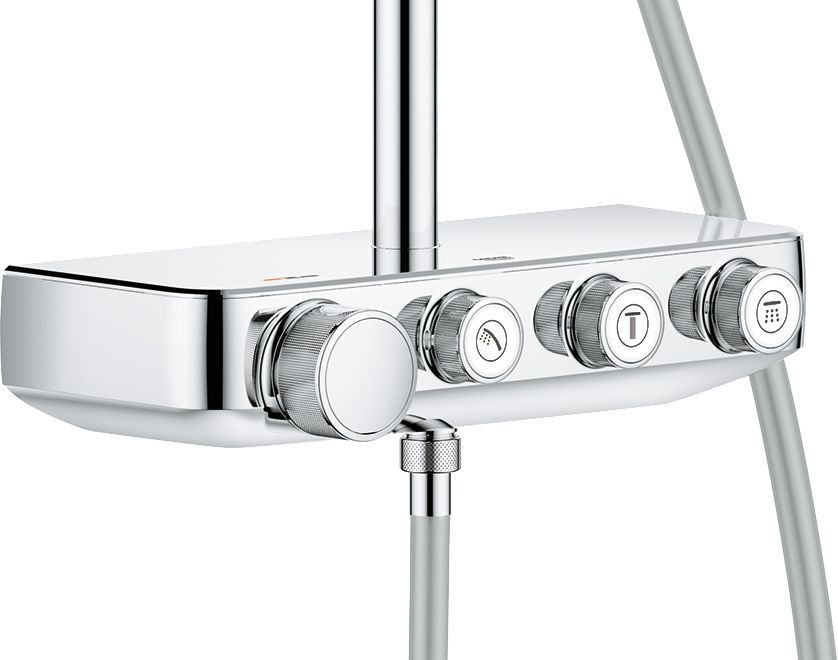 Душевая стойка Grohe Euphoria SmartControl 310 Duo Cube 26508000 с термостатом - 7