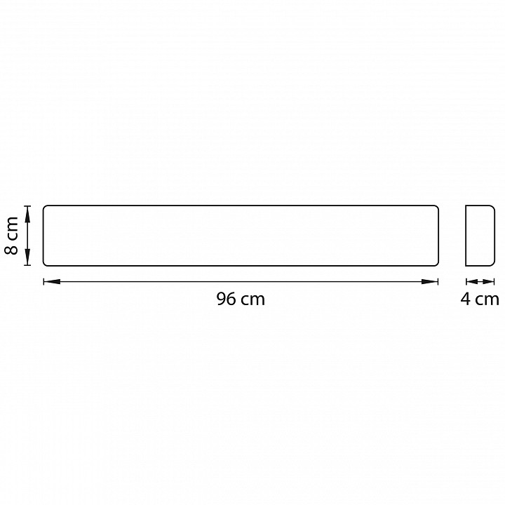 Настенный светодиодный светильник Lightstar Fuime Led 810637 - 1