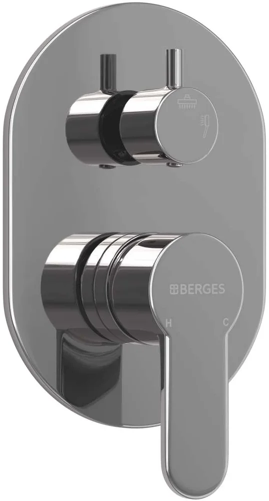 Душевой комплект Berges Ventas 3R хром 073007 - 2