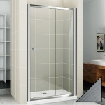 Душевая дверь в нишу Cezares Pratico BF1 110 P Cr PRATICO-BF-1-110-P-Cr