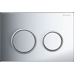 Кнопка смыва Geberit Omega 20 115.085.KH.1 хром/матовый хром