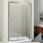 Душевая дверь в нишу Cezares Pratico BF1 155 P Cr PRATICO-BF-1-155-P-Cr