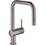 Смеситель Grohe Minta 32322A02 для кухонной мойки, темный графит