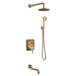Душевой комплект Zorg Antic A 104DS-BR