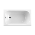 Акриловая ванна Cezares Eco 130x70  ECO-130-70-40-W37