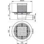 Душевой трап AlcaPlast  (APV1321)