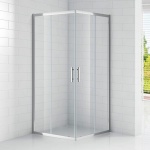 Душевой уголок Cezares Eco хром  ECO-O-A-2-80-C-Cr