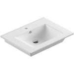 Мебельная раковина Sanita luxe Quadro 75 QDR75SLWB01